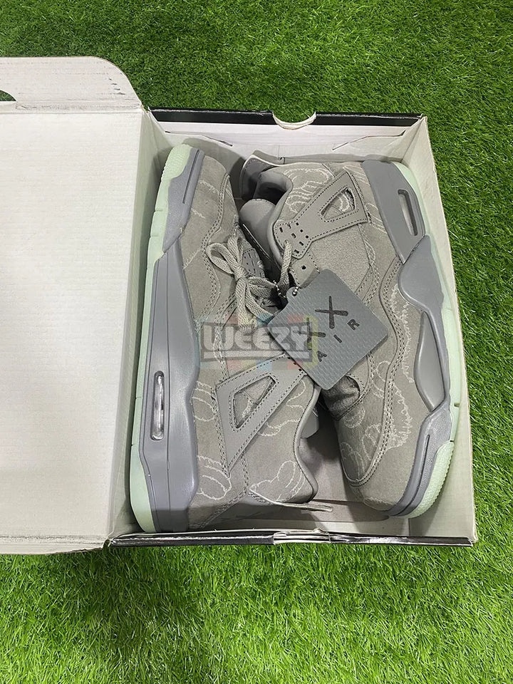 Jordan 4 (Kaws xx) (Grey) (Glow in Dark Edition) buy online Pakistan - Weeby Shoes