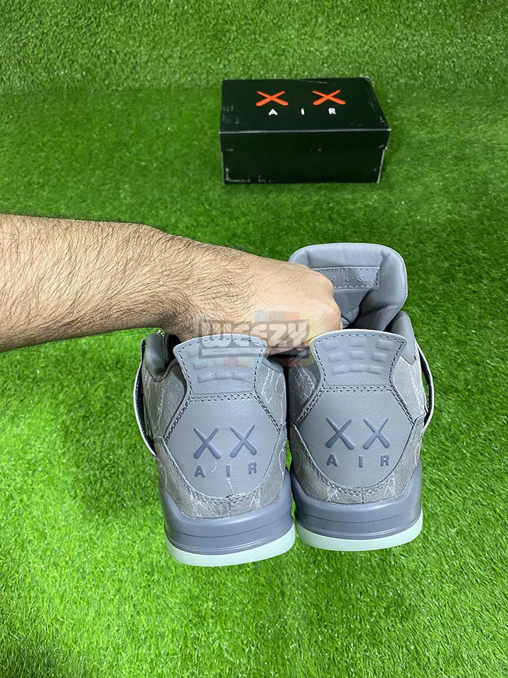 Jordan 4 (Kaws xx) (Grey) (Glow in Dark Edition) buy online Pakistan - Weeby Shoes