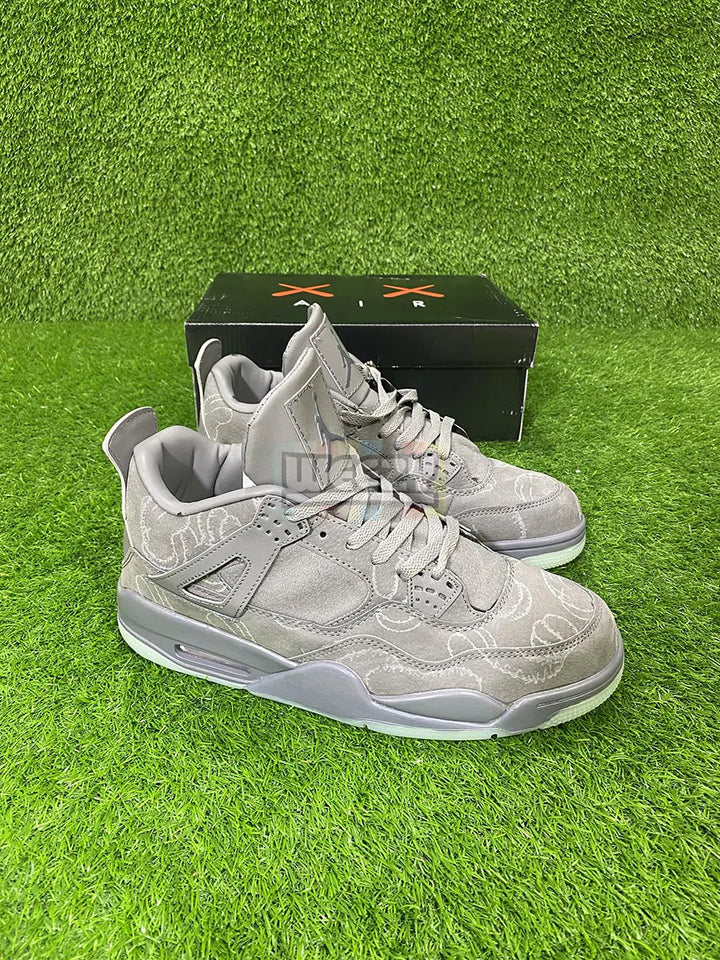 Jordan 4 (Kaws xx) (Grey) (Glow in Dark Edition) buy online Pakistan - Weeby Shoes