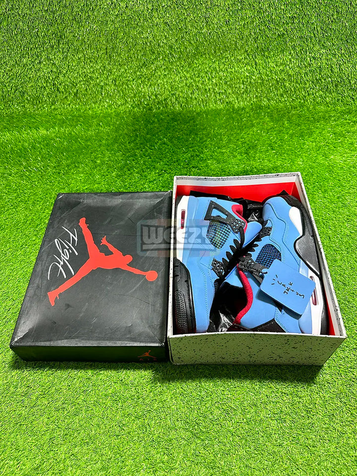 Jordan 4 x Travis Scott (Cactus Jack) (Premium Quality) buy online Pakistan - Weeby Shoes