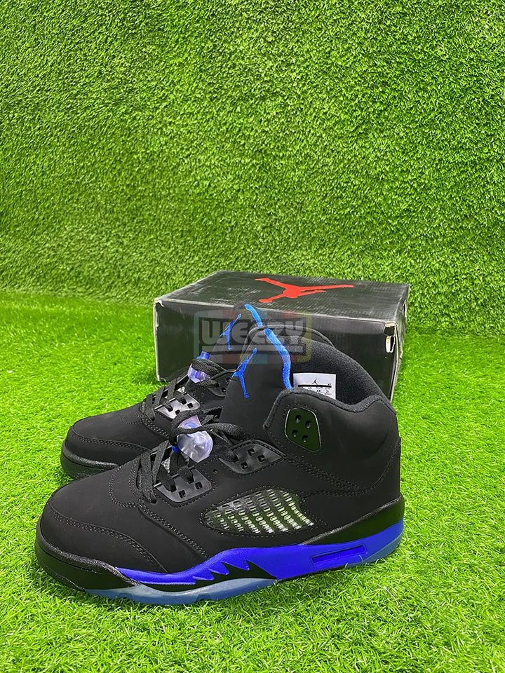 Jordan 5 (Blk/Blue) buy online Pakistan - Weeby Shoes