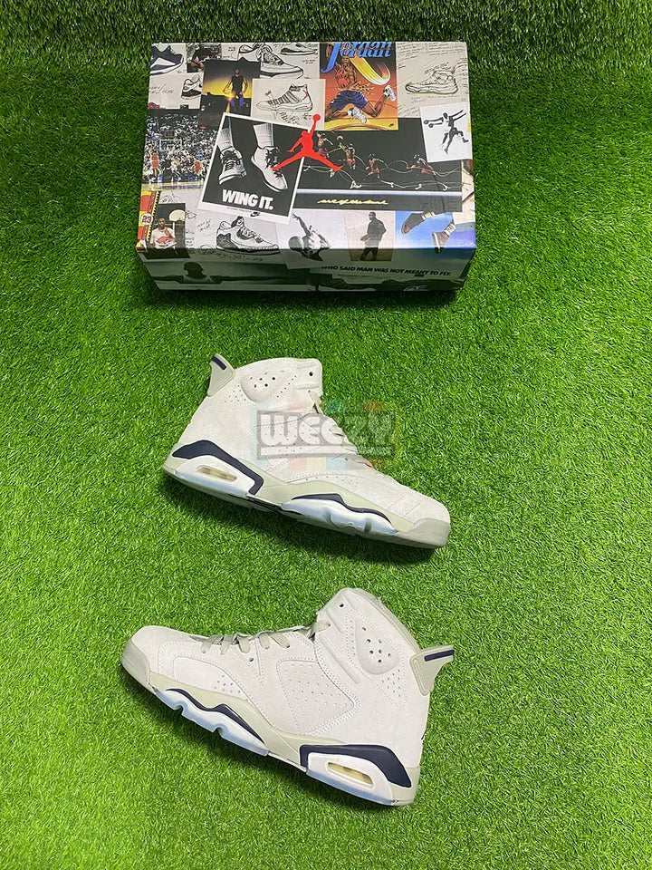 Jordan 6 (Georgetown) (Suede Edition) buy online Pakistan - Weeby Shoes