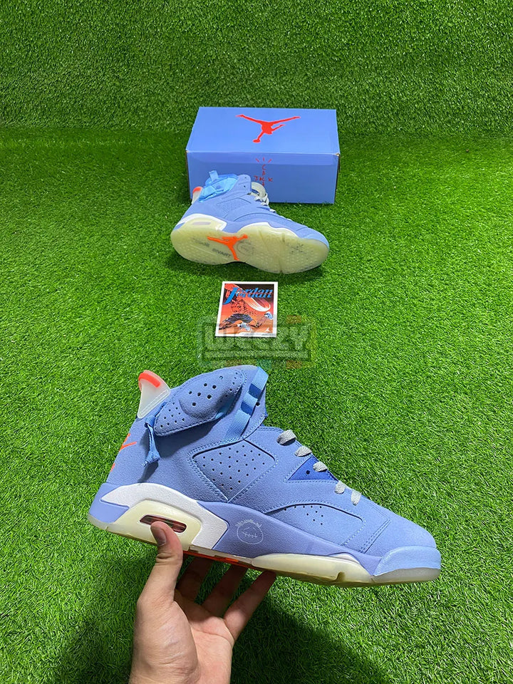 Jordan 6 x Travis Scott (British Blue) buy online Pakistan - Weeby Shoes