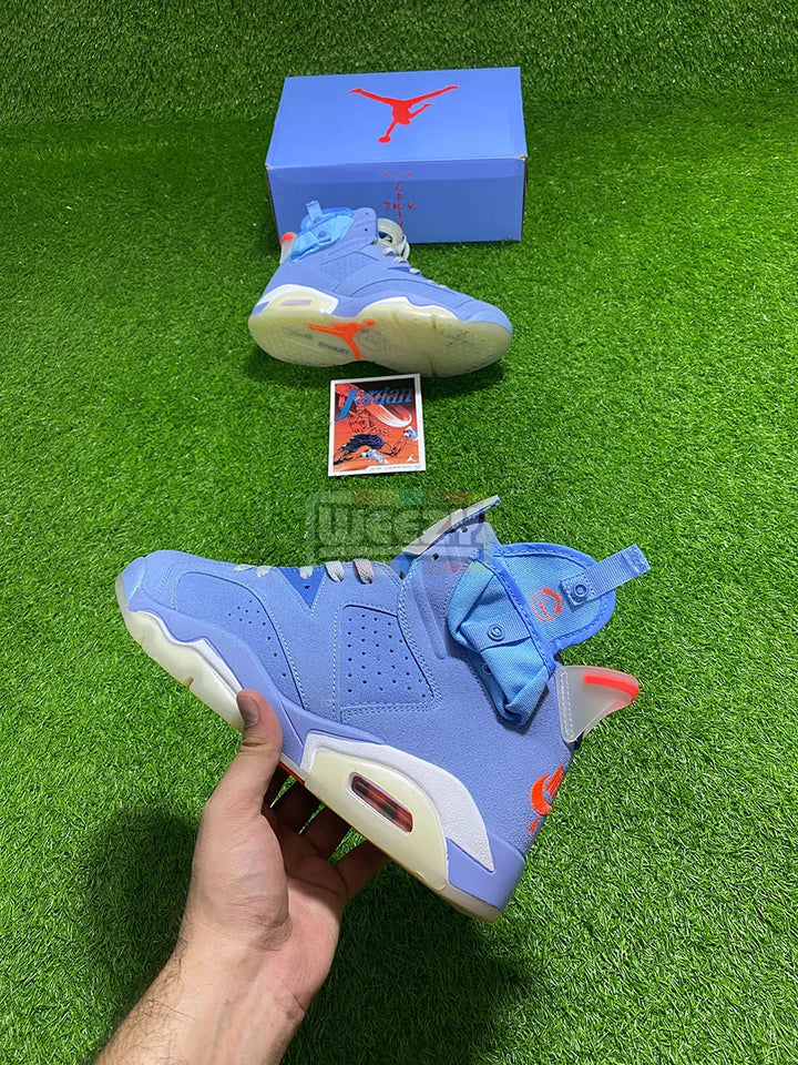 Jordan 6 x Travis Scott (British Blue) buy online Pakistan - Weeby Shoes