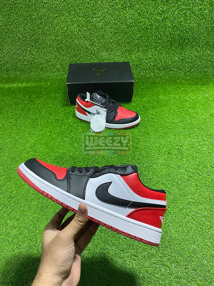 Jordan (low) (Bred Toe) buy online Pakistan - Weeby Shoes