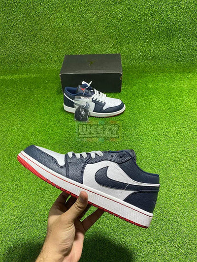 Jordan (low) (N Blue/W/R)