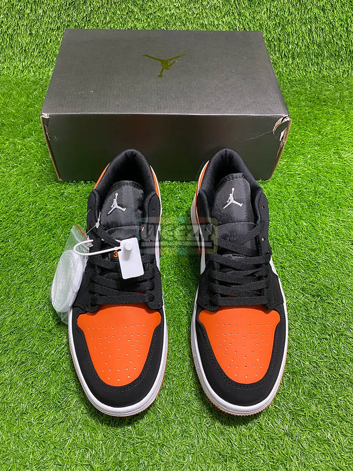 Jordan (low) (Shattered Backboard ) (Blk/Orange) buy online Pakistan - Weeby Shoes