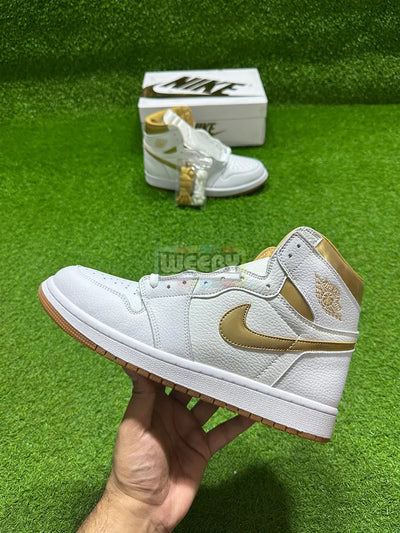 Jordan 1 (Metallic Gold/W) (Original Quality 1:1)