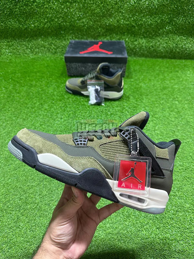 Jordan 4 (Olive) (Suede Edition)(Original Quality 1:1)