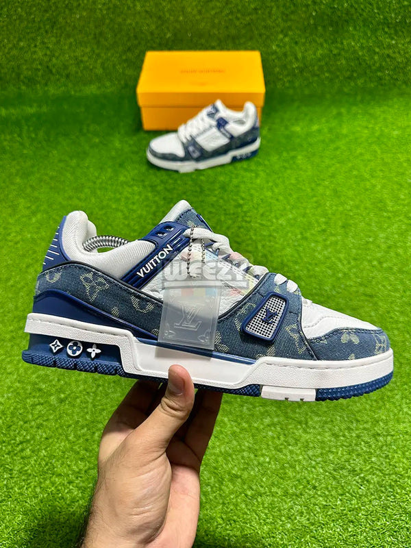 LV Trainer (Denim) (Premium Quality) buy online Pakistan - Weeby Shoes