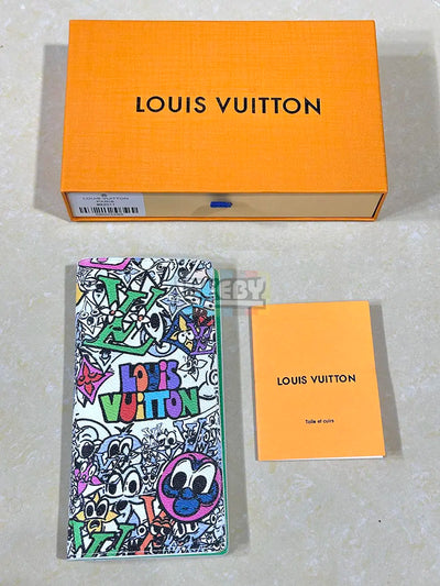 LV (Comic Canvas) Long Wallet (Original Quality 1:1)
