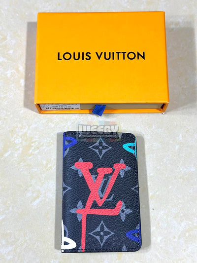 LV (Graffiti) Pocket Card Holder (Original Quality 1:1)