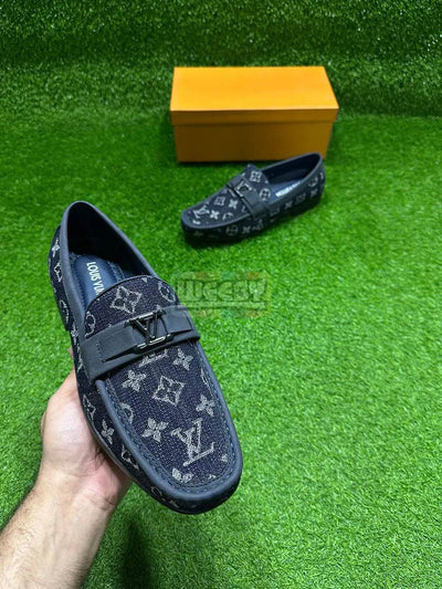 LV Monogram Loafers (Denim) (Premium Quality)