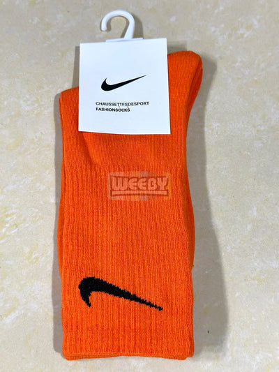 Nike (Orange)(Long) Socks