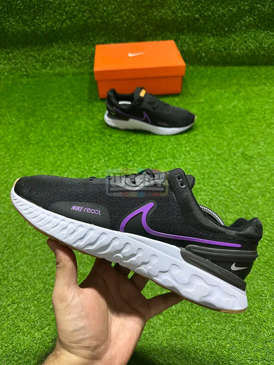 React Miler 3 (Blk/Purple)