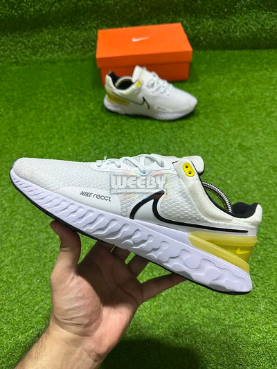 React Miler 3 (White/Yellow)