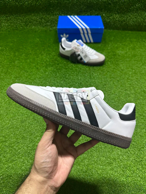 Samba (W/Blk) (Free Laces) (OG) (Premium Quality)