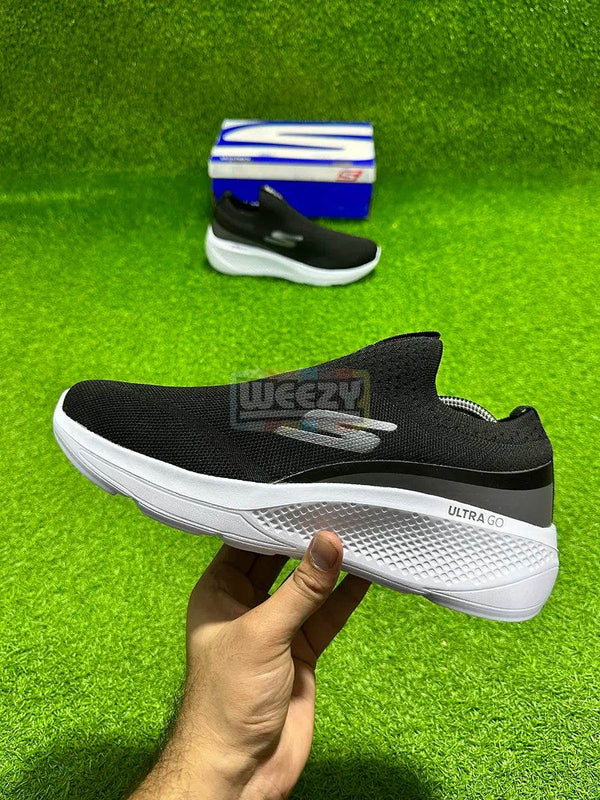 Skechers Ultra Go (Blk/W) (Premium Quality)