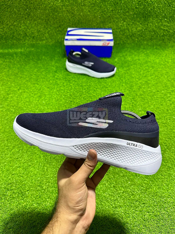 Skechers Ultra Go (N Blue/W) (Premium Quality) buy online Pakistan - Weeby Shoes