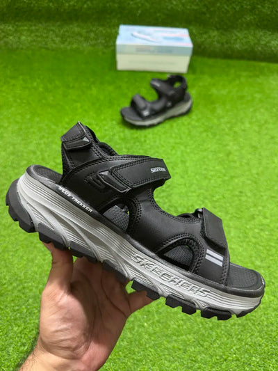 Skechers (D Lux Trekker) (Blk/Grey) (006)