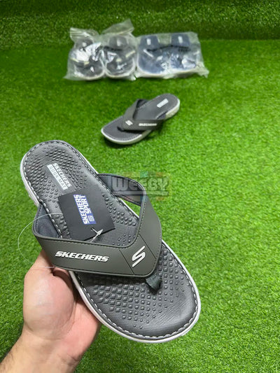 Skechers Flip Flop (Grey/W)
