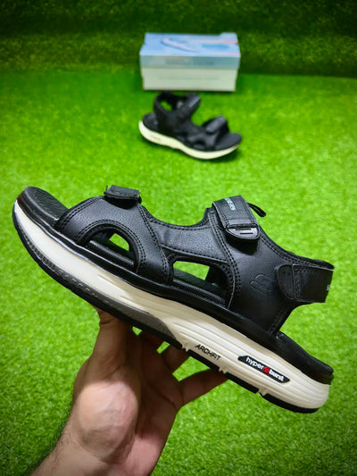 Skechers (Hyper Burst) (Blk/W) (002)