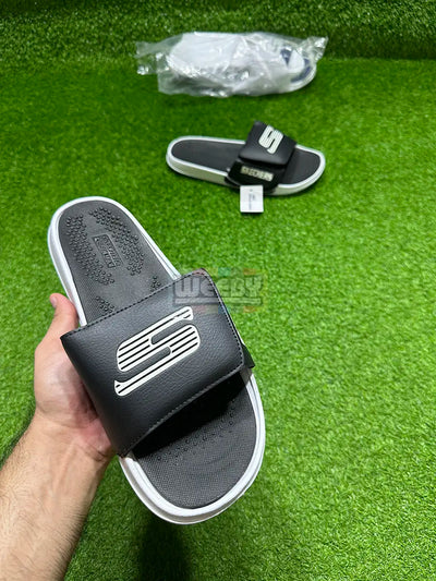 Skechers Slides (Black) (Premium Quality)