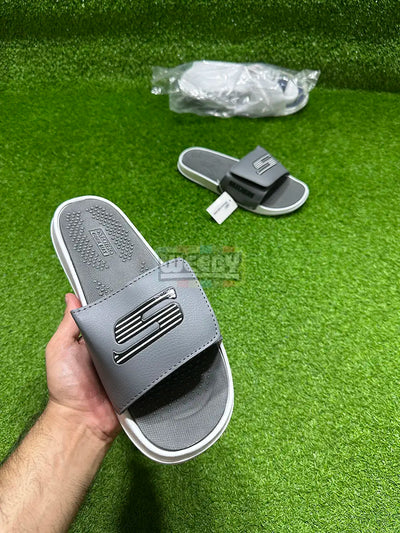 Skechers Slides (Grey) (Premium Quality)