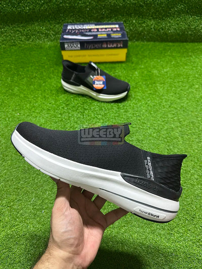 Skechers Slip-ins (Hyper Burst) (Blk/W) (Premium Quality)