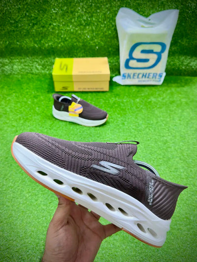 Skechers Slip-ins (Super Comfortable) (Brown) (05) (Original Quality 1:1)