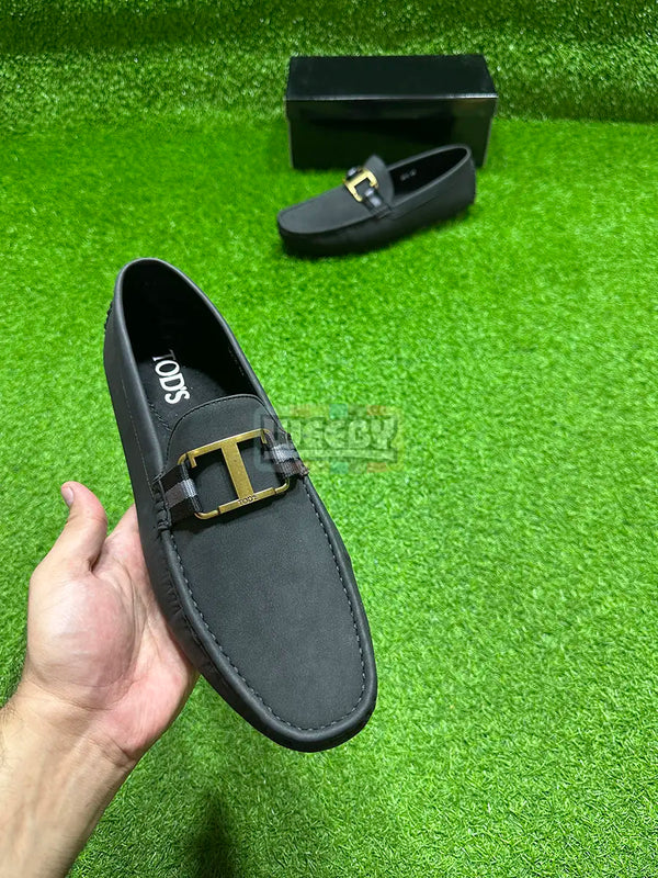 Tods (Suede) (Black) (36-2) Loafers