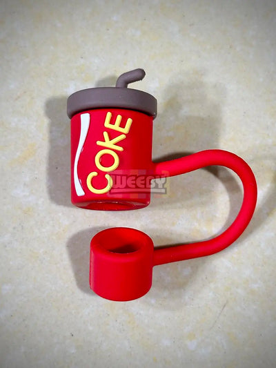 Tumbler Straw Cap (Coke)