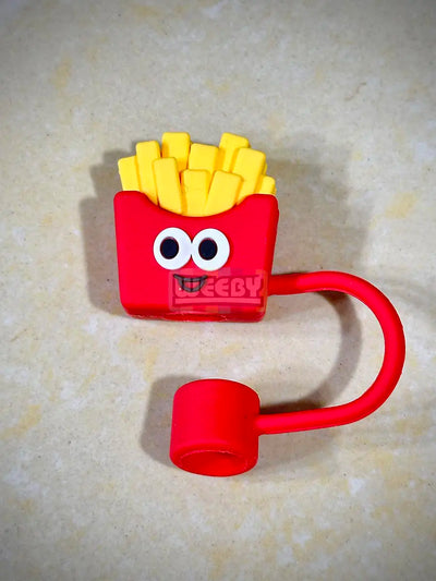 Tumbler Straw Cap (Fries)