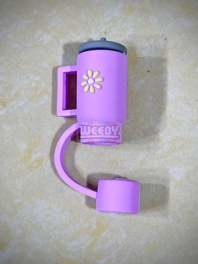 Tumbler Straw Cap (Tumbler) (Purple)