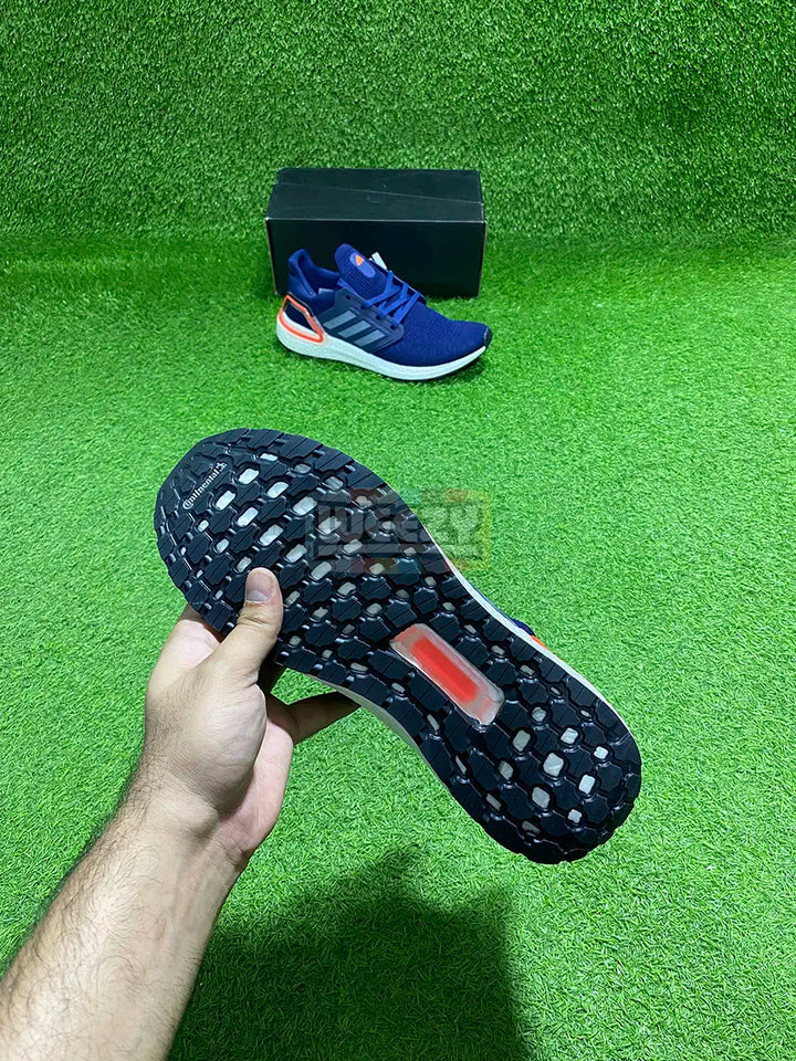 Ultraboost 20 (N Blue/Red Back) (Premium Quality) buy online Pakistan - Weeby Shoes