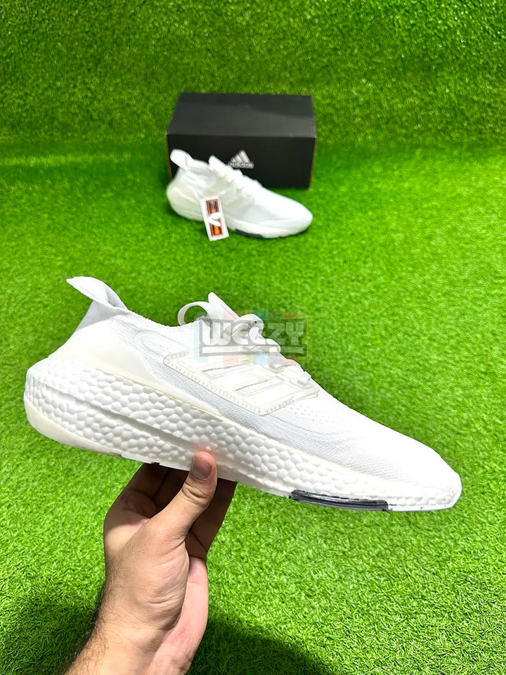 Ultraboost 21 (Triple White) (Premium Quality) buy online Pakistan - Weeby Shoes