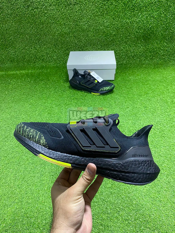 Ultraboost 22 (Blk/Solar Yellow) (Real Boost) (Original Quality 1:1) buy online Pakistan - Weeby Shoes