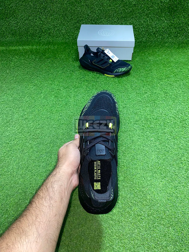 Ultraboost 22 (Blk/Solar Yellow) (Real Boost) (Original Quality 1:1) buy online Pakistan - Weeby Shoes