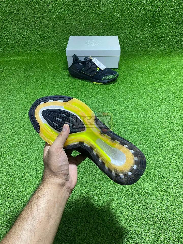 Ultraboost 22 (Blk/Solar Yellow) (Real Boost) (Original Quality 1:1) buy online Pakistan - Weeby Shoes