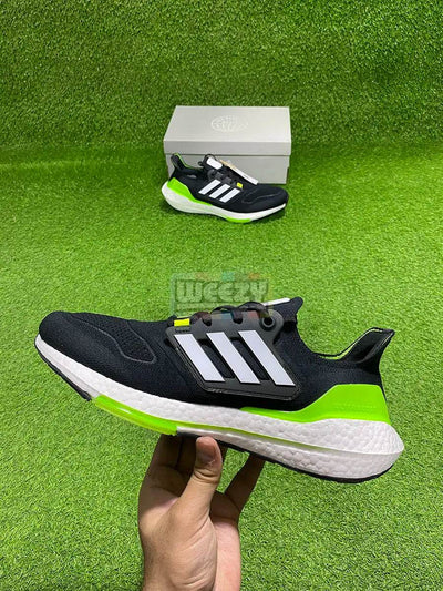 Ultraboost 22 (Blk/N Green) (Real Boost) (Original Quality 1:1)