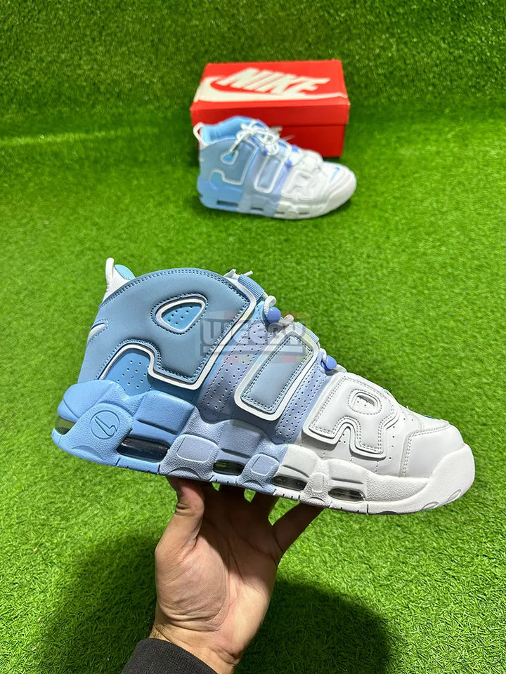 Uptempo (Tri color)(W/Blue)(Premium Quality) buy online Pakistan - Weeby Shoes