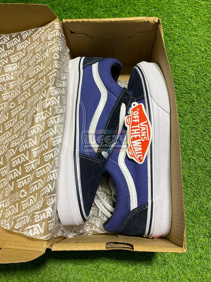 Vans Old Skool (Blue/Blk) (Premium Quality) buy online Pakistan - Weeby Shoes