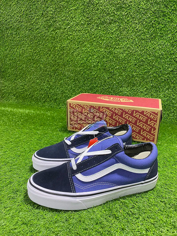 Vans Old Skool (Blue/Blk) (Premium Quality) buy online Pakistan - Weeby Shoes