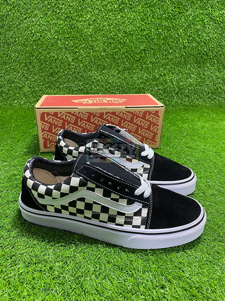 Vans Old Skool (Checkered) (B/W) (Premium Quality) buy online Pakistan - Weeby Shoes