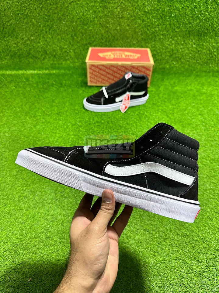 Vans Sk8-Hi (Blk/W) (Premium Quality) buy online Pakistan - Weeby Shoes