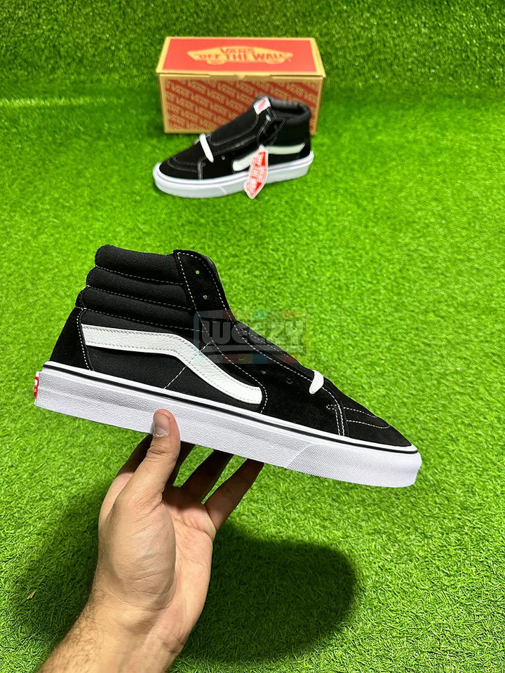 Vans Sk8-Hi (Blk/W) (Premium Quality) buy online Pakistan - Weeby Shoes