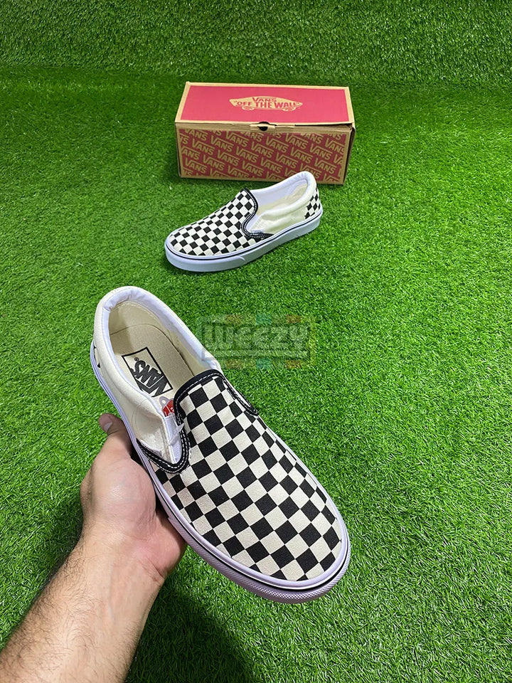 Vans Slip on (Checkered) buy online Pakistan - Weeby Shoes