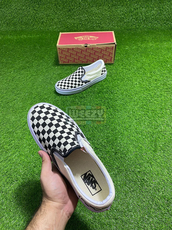 Vans Slip on (Checkered) (W) (Premium Quality) buy online Pakistan - Weeby Shoes