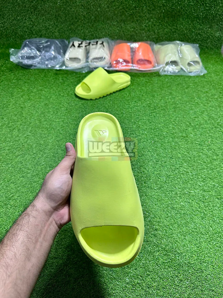 Ezee Slide (Neon Green) buy online Pakistan - Weeby Shoes