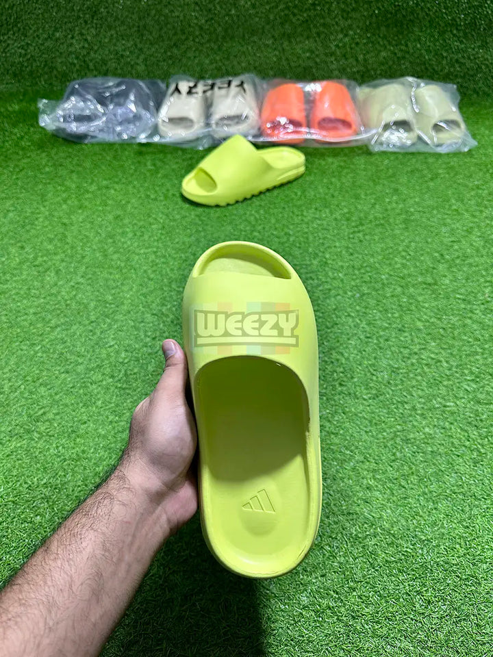 Ezee Slide (Neon Green) buy online Pakistan - Weeby Shoes